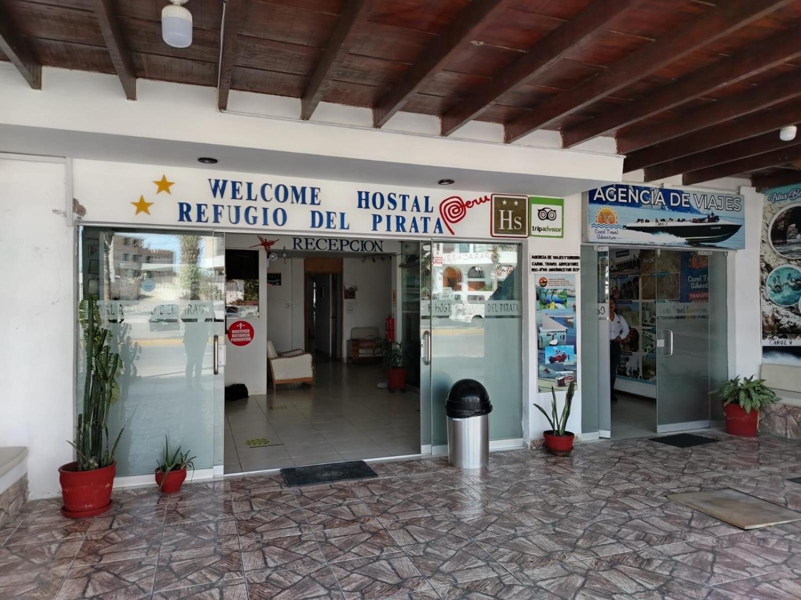 Hostal Refugio Del Pirata Παράκας Εξωτερικό φωτογραφία